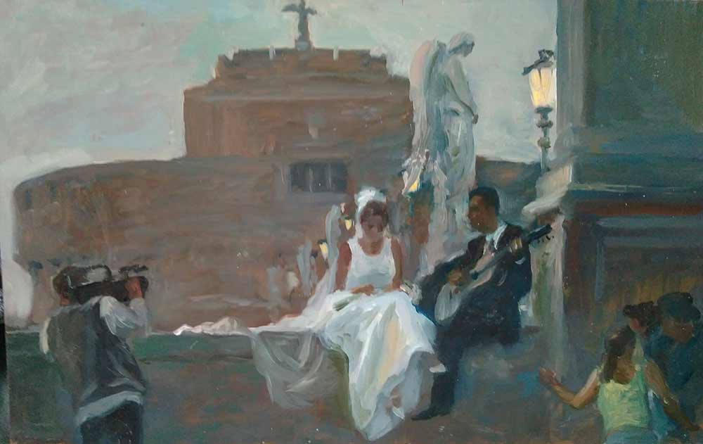 Оля и Гриша Колосковы